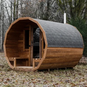 Florena- 6 Person Barrel Sauna with Terrace