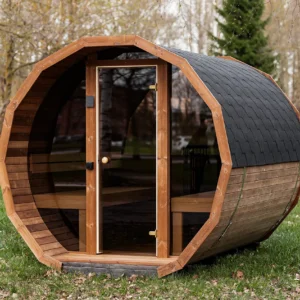 Barrel Sauna Vivian – A Premium Outdoor Sauna